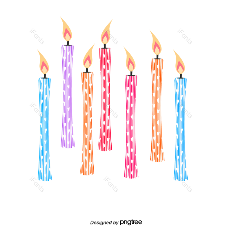 蜡烛图片,卡通蜡烛元素,生日蜡烛PNG,生日免抠素材